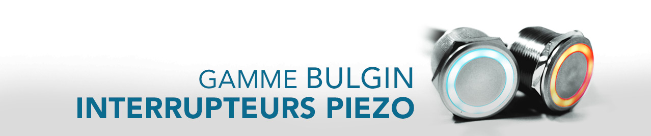 Gamme Interrupteurs piezo Bulgin