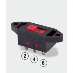 Slide Switches - snap fit and panel mount - 2000 Series