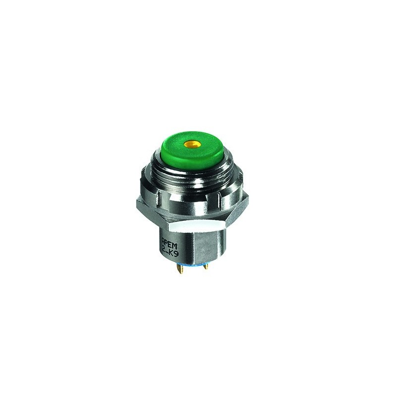 10 Boutons-poussoirs Momentanés étanches 12mm - SPST 3A - Pour Circuit 3V à 230V - Installation Facile à Visser