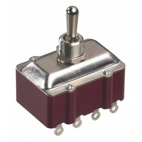 660 - Interrupteurs industriels tétrapolaires à levier métallique