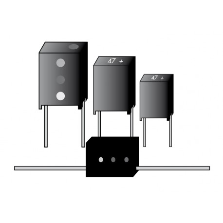 Condensateur tantale à électrolyte solide - SBMR 125 - SBMA 125