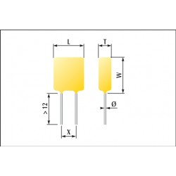Condensateurs céramique fluidisés classe 2