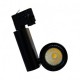 Spot LED sur Rail avec Adaptateur 3 allumages Noir 30W 4000°K