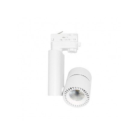 Spot LED sur Rail Blanc 28W 3000°K