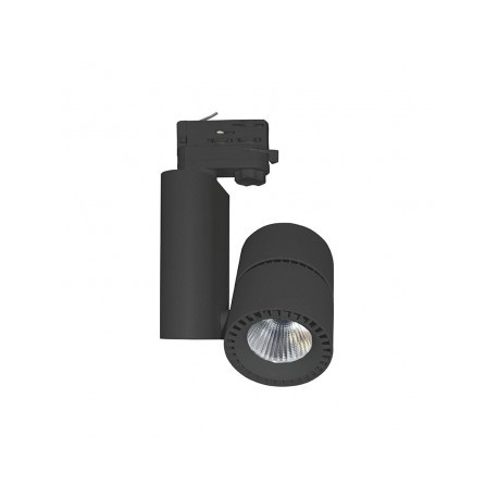 Spot LED sur Rail Noir 40W 4000°K