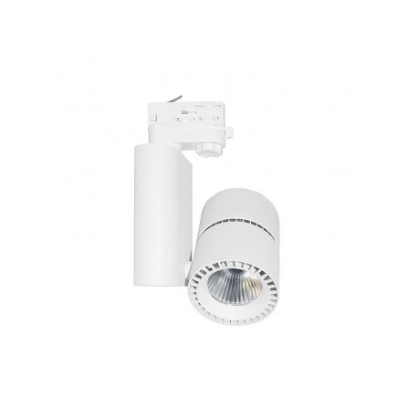 Spot LED sur Rail Blanc 40W 4000°K