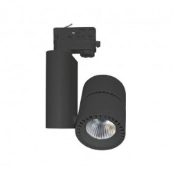 Spot LED sur Rail Noir 40W 3000°K