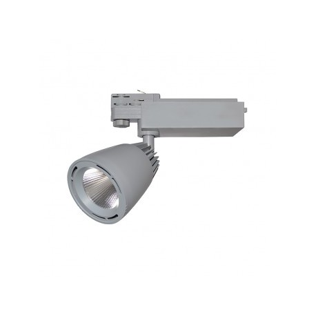 Spot LED sur Rail Gris 40W 4000°K