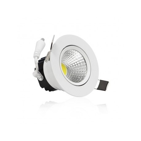 Spot LED Orientable avec Alimentation Electronique 7W 6000°K
