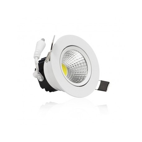 Spot LED Orientable avec Alimentation Electronique 7W 4000°K