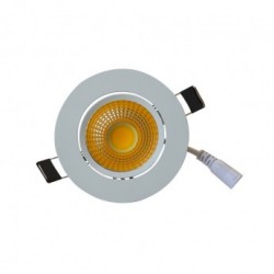 Spot LED Orientable avec Alimentation Electronique 5W 3000°K