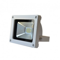 Projecteur Exterieur LED Plat Blanc 10W 6000°K