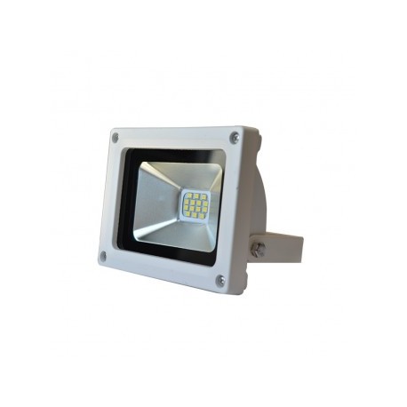 Projecteur Exterieur LED Plat Blanc 10W 6000°K