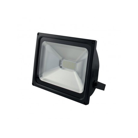 Projecteur Exterieur LED Plat Noir 50W 6000°K