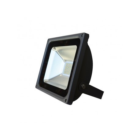 Projecteur Exterieur LED Gris Plat 30W 3000°K