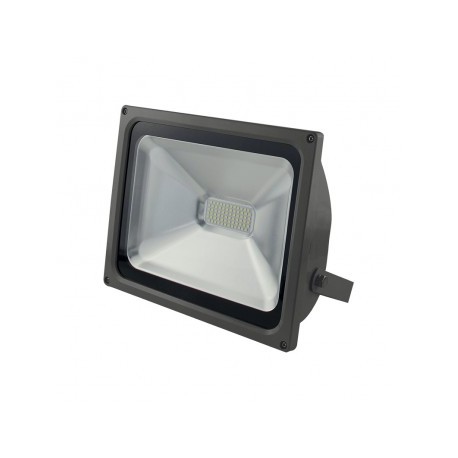 Projecteur Exterieur LED Gris Plat 50W 3000°K