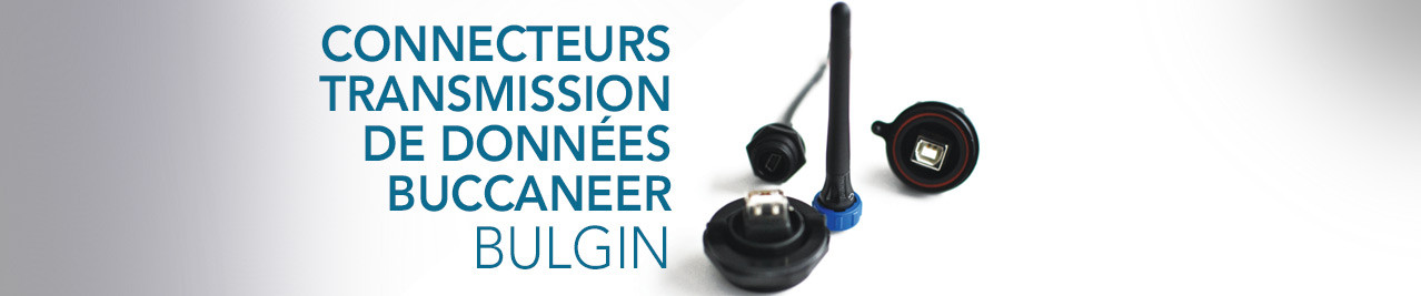 Connecteurs pour transmission de données Buccaneer BULGIN